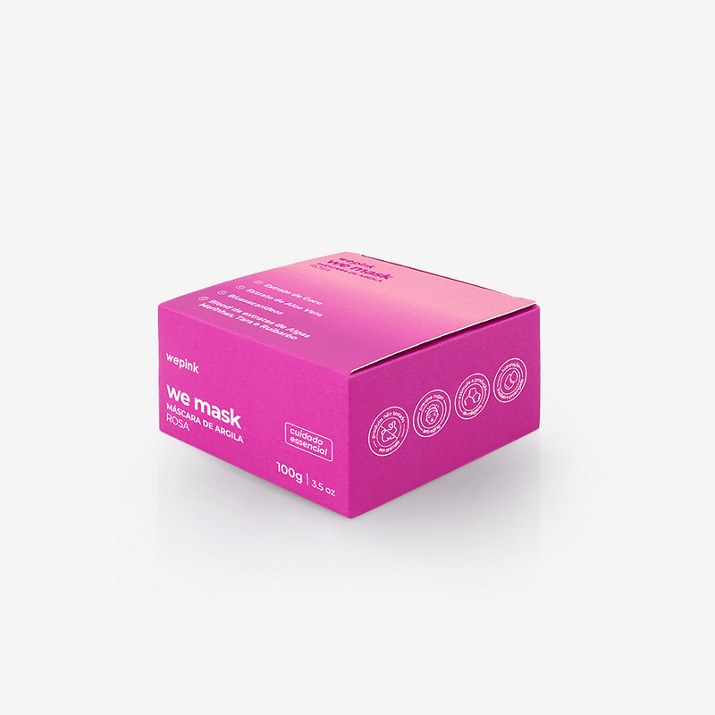 We Mask - Máscara de Argila
Rosa 100g - Imagem 3