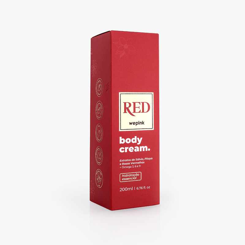 Body Cream Red 200ml - Imagem 4